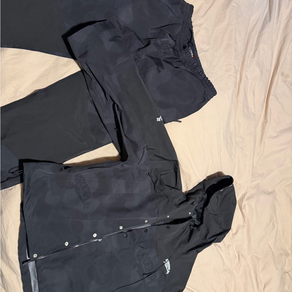 Men's Black Hooded Jacket
